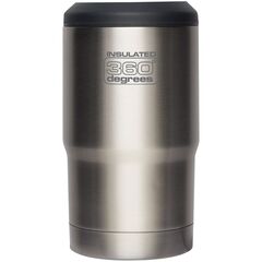 360 DEGREES Butelka Vacuum Insulated Beer Cozy, Kolor: srebrny, Pojemność (ml): 375
