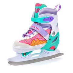 METEOR Rolki regulowane z wymienną płozą 4w1 Painter, Kolor: różowy, Waga: 1.6, Rozmiar: M (34-37), 5 zdjęcie