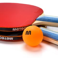 ZESTAW DO TENISA STOŁOWEGO METEOR SIROCCO 2* + 3 PIŁECZKI, 3 zdjęcie