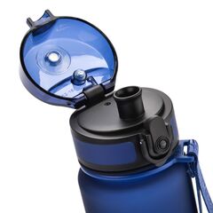 METEOR Bidon Sportowy 500 ml czarno-biały, Kolor: granatowy, Waga: 0.15, 6 zdjęcie