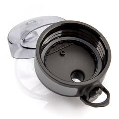 METEOR Bidon Sportowy 500 ml czarno-biały, Kolor: szary, Waga: 0.15, 4 zdjęcie