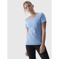 4F T-shirt damski F1845 niebieski, Kolor: niebieski, Rozmiar: XS