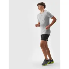 4F T-shirt treningowy męski M0975 szary, Kolor: szary, Rozmiar: S/M, 5 zdjęcie