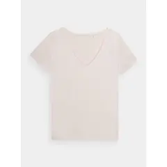 4F koszulka damska t-shirt sportowy fitness bawełniany F1359 biały, Kolor: biały, Rozmiar: XS, 6 zdjęcie