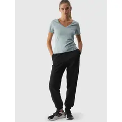 4F t-shirt damski koszulka sportowa bawełniana F1649 turkusowa, Kolor: turkusowy, Rozmiar: S, 5 zdjęcie