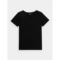 4F t-shirt damski koszulka treningowa bawełniana F1267 czarna, Kolor: czarny, Rozmiar: XS, 5 zdjęcie