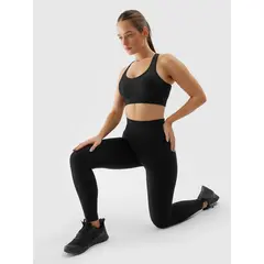 4F Legginsy damskie treningowe F231 czarne, Kolor: czarny, Rozmiar: XS/S, 2 zdjęcie