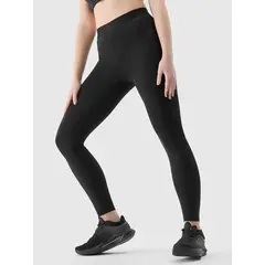 4F Legginsy treningowe damskie F186 czarne, Kolor: czarny, Rozmiar: XS, 2 zdjęcie