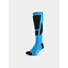 4F Skarpety narciarskie M154 niebieskie, Kolor: niebieski, Rozmiar: 39-42