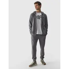 4F Polar męski rozpinany M290 szary, Kolor: szary, Rozmiar: S, 3 zdjęcie