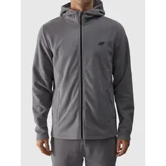 4F Polar męski rozpinany M290 szary, Kolor: szary, Rozmiar: S, 4 zdjęcie