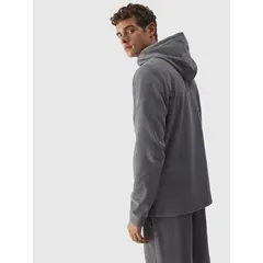 4F Polar męski rozpinany M290 szary, Kolor: szary, Rozmiar: S, 5 zdjęcie