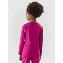 4F Longsleeve dziewczęcy F212 różowy, Kolor: różowy, Rozmiar: 158, 6 zdjęcie