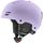 UVEX Kask narciarski hardshell z regulacją Wanted szary, Kolor: fioletowy, Rozmiar: 54-58