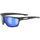 UVEX Okulary rowerowe sportstyle 706 (53/2/006/2716/UNI) czarno-niebieskie, Kolor: niebieski, Rozmiar: one size