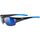 UVEX Okulary rowerowe Blaze III 2.0 czarno-niebieskie