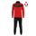 GIVOVA dres sportowy męski komplet bluza i spodnie Triacetato czarny/czerwony, Kolor: czerwony, Rozmiar: 2XL GIVOVA dres sportowy męski komplet bluza i spodnie Triacetato czarny/czerwony, Kolor: czerwony, Rozmiar: 2XL