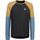 Mons Royale Koszulka męska Tarn Merino Shift Wind Jersey Shift Box - Blue Slate / Black, Waga: 0.5, Rozmiar: XL Mons Royale Koszulka męska Tarn Merino Shift Wind Jersey Shift Box - Blue Slate / Black, Waga: 0.5, Rozmiar: XL