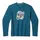 Smartwool Koszulka unisex Bear Country Graphic Long Sleeve Tee -Twilight Blue, Kolor: niebieski, Waga: 1, Rozmiar: L Smartwool Koszulka unisex Bear Country Graphic Long Sleeve Tee -Twilight Blue, Kolor: niebieski, Waga: 1, Rozmiar: L