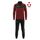 GIVOVA dres sportowy męski komplet bluza i spodnie TR018 czerwony/czarny, Kolor: czerwony, Rozmiar: 2XL GIVOVA dres sportowy męski komplet bluza i spodnie TR018 czerwony/czarny, Kolor: czerwony, Rozmiar: 2XL