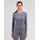 ODLO Koszulka damska BL TOP crew neck l/s MERINO 200 czarna, Kolor: szary, Rozmiar: L
