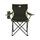 NILS CAMP krzesło turystyczne wędkarskie składane z oparciem NC3044, Kolor: czarny, Waga: 0,5