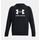 UNDER ARMOUR bluza bawełniania z kapturem UA Rival Fleece Logo HD czarna UNDER ARMOUR bluza bawełniania z kapturem UA Rival Fleece Logo HD czarna