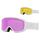 Gogle zimowe GIRO MOXIE biały CORE LIGHT (szyba AMBER różowy 19-42% S2 + żółty 77% S1)