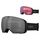 Gogle zimowe GIRO COMP czarny biały INDICATOR (Szyba lustrzana kolorowa VIVID-Carl Zeiss ONYX 08-18% VLT S3 + Szyba lustrzana kolorowa VIVID-Carl Zeiss INFRARED 50% S1)