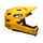 Kask full face BELL SUPER DH MIPS SPHERICAL matte gloss żółty czarny, Kolor: żółty, Rozmiar: S (52–56 cm)