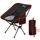 NILS CAMP składane krzesło turystyczne z etui NC3320 czarne, Kolor: czarny, Waga: 0,5