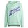 adidas Bluza D Hoody Jr HR5825, Kolor: zielony, Rozmiar: 176 cm