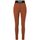 Legginsy termoaktywne damskie SUPER.NATURAL W Tundra 175 Tight brązowe, Kolor: brązowy, Rozmiar: S