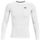 UNDER ARMOUR koszulka z długim rękawem treningowa UA HG Armour LS biała, Kolor: biały, Rozmiar: L