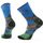 SMARTWOOL skarpety trekkingowe H TC EAGLE CRW HIKE LAGUN, Kolor: niebieski, Rozmiar: XL