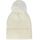 4F czapka damska zimowa beanie 4FJWAW25ACAPF647 biała, Kolor: biały, Rozmiar: one size