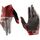 LEATT Rękawice rowerowe damskie Glove MTB 1.0 GripR Women, Kolor: czerwony, Rozmiar: XS