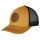 Fjord Nansen Czapka z daszkiem TRUCKER CAP LEGACY PATCH mustard/black