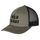 Fjord Nansen Czapka z daszkiem TRUCKER CAP BWAH olive/black