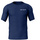 GIVOVA koszulka sportowa męska t-shirt treningowy corpus, Kolor: niebieski, Rozmiar: ​S