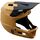 Kask rowerowy (full face) dziecięcy LEATT Helmet MTB Gravity 1.0 Junior V25 złoty, Kolor: brązowy, Rozmiar: 53-54