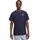 UNDER ARMOUR męski t-shirt bawełniany M LOGO EMB HEAVYWEIGHT SS granatowy, Kolor: granatowy, Rozmiar: XL
