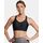 UNDER ARMOUR Biustonosz sportowy UA High Zip Infinity 2.0 czarny, Kolor: czarny, Rozmiar: L A-C