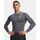 UNDER ARMOUR Męska koszulka kompresyjna z długim rękawem HeatGear szara, Kolor: szary, Rozmiar: 3XL