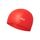 Czepek Silikonowy Jednokolorowy NQC NILS AQUA czerwony, Kolor: czerwony