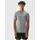 4F T-shirt treningowy męski M0975 szary, Kolor: szary, Rozmiar: S/M