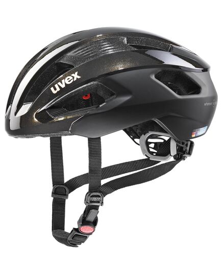 Kask Rowerowy Damski UVEX Rise CC WE, Kolor: czarny, Rozmiar: 52-56
