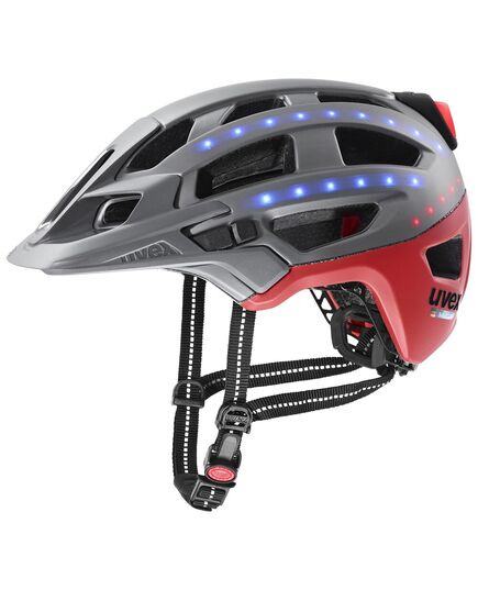 UVEX Kask rowerowy Finale Light 2.0, Kolor: szary, Rozmiar: 56-61