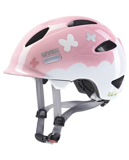 UVEX Kask rowerowy dziecięcy Oyo Style różowy, Kolor: różowy, Rozmiar: 45-50