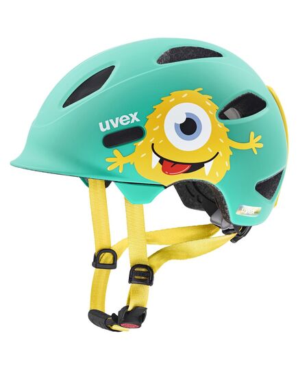 UVEX Kask rowerowy dziecięcy Oyo Style zielony, Kolor: zielony, Rozmiar: 50-54